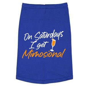 Mimosa Daytime Ing Brunch On Saturday I Get Mimosional Gift Doggie Tank