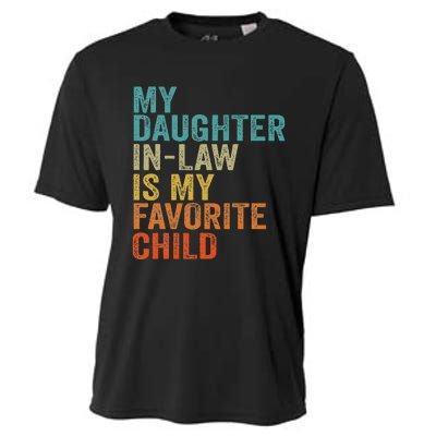 My Daughter In Law Is My Favorite Child Retro Vintage Cooling Performance Crew T-Shirt