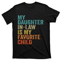 My Daughter In Law Is My Favorite Child Retro Vintage T-Shirt