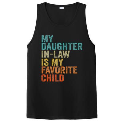 My Daughter In Law Is My Favorite Child Retro Vintage PosiCharge Competitor Tank