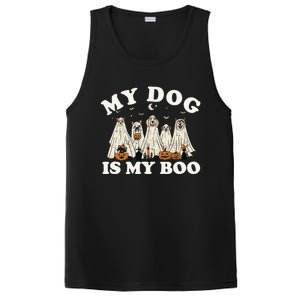 My Dog Is My Boo Halloween Funny Dog Owner Ghost Lover Gift PosiCharge Competitor Tank