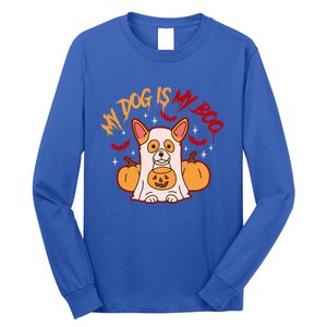 My Dog Is My Boo Cute Gift Long Sleeve Shirt