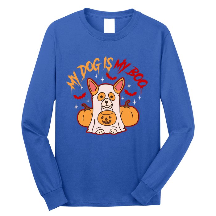 My Dog Is My Boo Cute Gift Long Sleeve Shirt