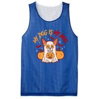 My Dog Is My Boo Cute Gift Mesh Reversible Basketball Jersey Tank