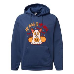 My Dog Is My Boo Cute Gift Performance Fleece Hoodie