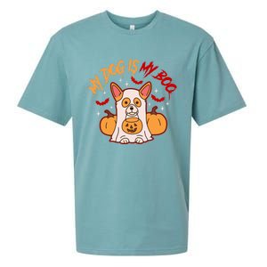 My Dog Is My Boo Cute Gift Sueded Cloud Jersey T-Shirt