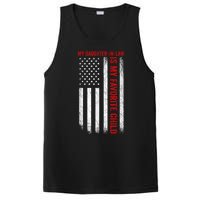 My Daughter In Law Is My Favorite Child American Flag Funny PosiCharge Competitor Tank