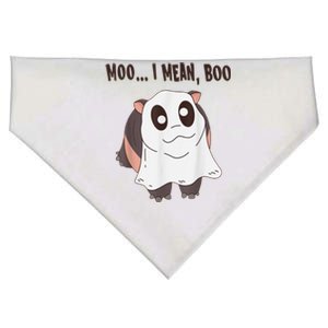 Moo Deng I Mean Boo Bouncy Pig Cute Baby Hippo For Halloween USA-Made Doggie Bandana