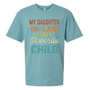 My Daughter In Law Is My Favorite Child Father's Day in Law Sueded Cloud Jersey T-Shirt