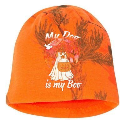 My Dog Is My Boo Funny Halloween Funny Gift Kati - Camo Knit Beanie