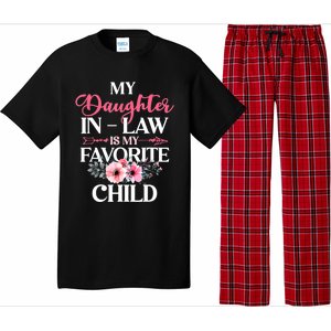 My Daughter In Law Is My Favorite Child S.hirt Mother In Law Pajama Set