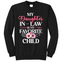 My Daughter In Law Is My Favorite Child S.hirt Mother In Law Tall Sweatshirt