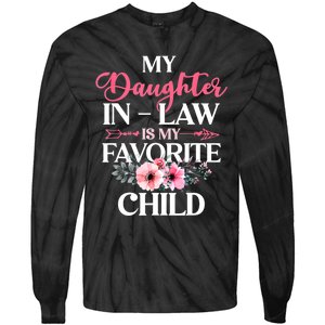 My Daughter In Law Is My Favorite Child S.hirt Mother In Law Tie-Dye Long Sleeve Shirt