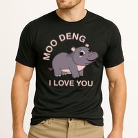Moo Deng I Love You Cooling Performance Crew T-Shirt