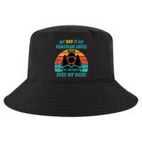 My Dad Is My Guardian Angel Retro Style Cool Comfort Performance Bucket Hat