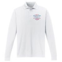 My Daughter In Law Is My Favorite Child Father's Day In Law Performance Long Sleeve Polo