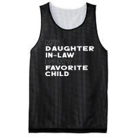 My Daughter In Law Is My Favorite Child Funny Retro Father D Mesh Reversible Basketball Jersey Tank