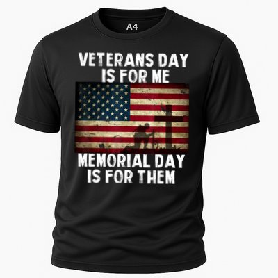 Memorial Day Is For Them Veteran's Day Is For Me Veteran Performance Shirt