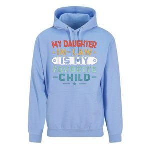 My Daughter In Law Is My Favorite Child Funny Family Gifts Unisex Surf Hoodie