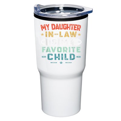 My Daughter In Law Is My Favorite Child Funny Family Gifts Tumbler