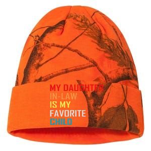 My Daughter In Law Is My Favorite Child Retro Family Humor Kati Licensed 12" Camo Beanie