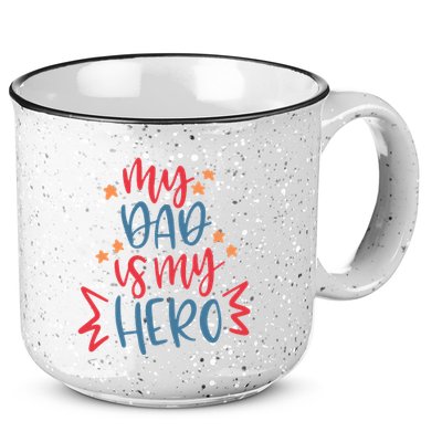 My Dad Is My Hero Cute Gift 15oz Campfire Ceramic Mug