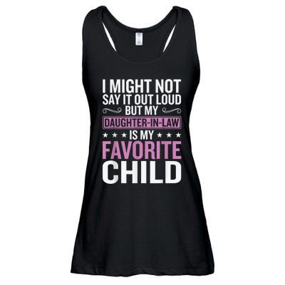 My Daughter In Law Is My Favorite Child Funny Mother Humour Ladies Essential Flowy Tank