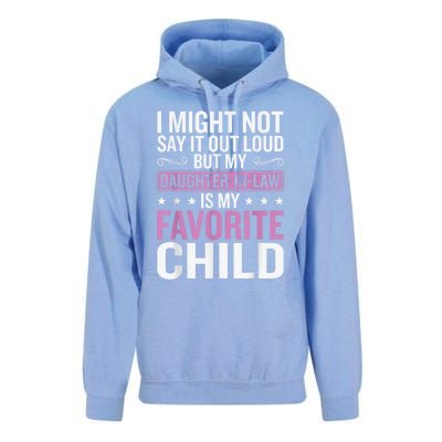 My Daughter In Law Is My Favorite Child Funny Mother Humour Unisex Surf Hoodie