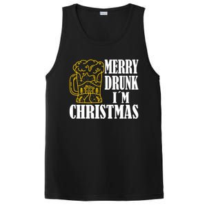 Merry Drunk I´M Christmas Beer Gift PosiCharge Competitor Tank