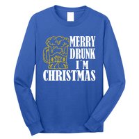 Merry Drunk I´M Christmas Beer Gift Long Sleeve Shirt