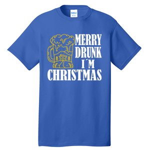 Merry Drunk I´M Christmas Beer Gift Tall T-Shirt