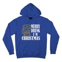 Merry Drunk I´M Christmas Beer Gift Tall Hoodie