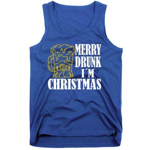 Merry Drunk I´M Christmas Beer Gift Tank Top