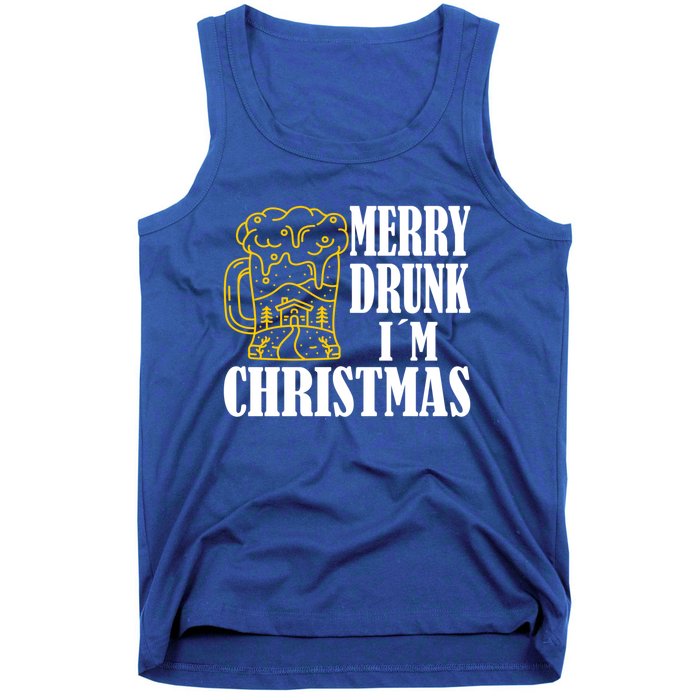 Merry Drunk I´M Christmas Beer Gift Tank Top