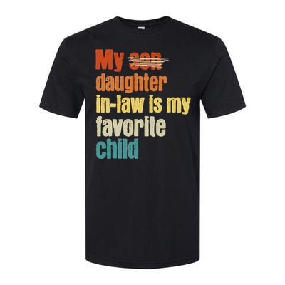 My Daughterinlaw is My Favorite Child Softstyle CVC T-Shirt