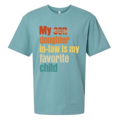 My Daughterinlaw is My Favorite Child Sueded Cloud Jersey T-Shirt