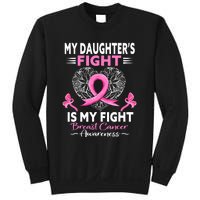 My Daughter Is A Survivor Breast Cancer Awareness Sweatshirt