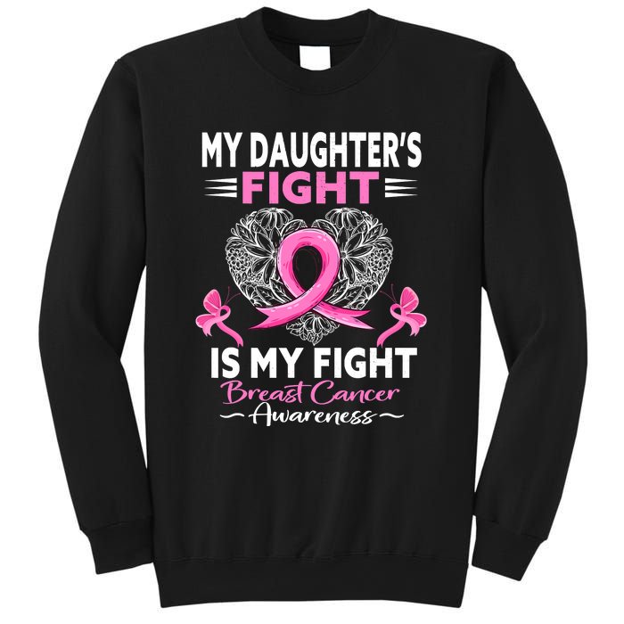 My Daughter Is A Survivor Breast Cancer Awareness Sweatshirt