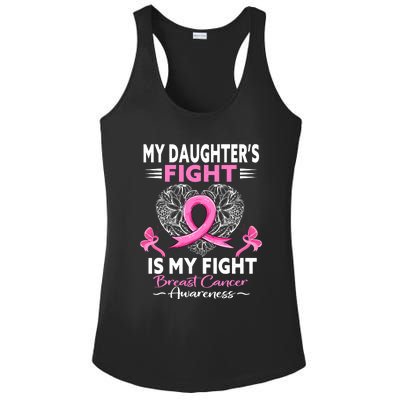 My Daughter Is A Survivor Breast Cancer Awareness Ladies PosiCharge Competitor Racerback Tank