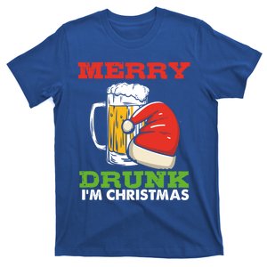 Merry Drunk I’M Christmas Funny Xmas Ing Pun Gift T-Shirt