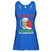 Merry Drunk I’M Christmas Funny Xmas Ing Pun Gift Ladies Essential Flowy Tank