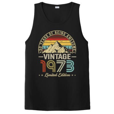 My Daughter Is 50 Years Old 1973 50th Birthday Gifts Long PosiCharge Competitor Tank