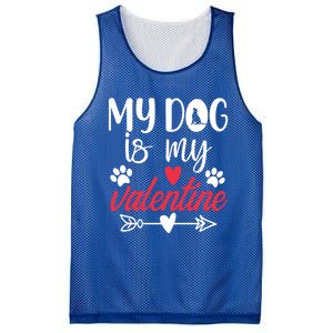 My Dog Is My Valentine Labrador Retriever Valentines Day Funny Gift Mesh Reversible Basketball Jersey Tank