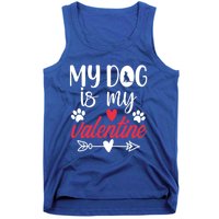 My Dog Is My Valentine Labrador Retriever Valentines Day Funny Gift Tank Top