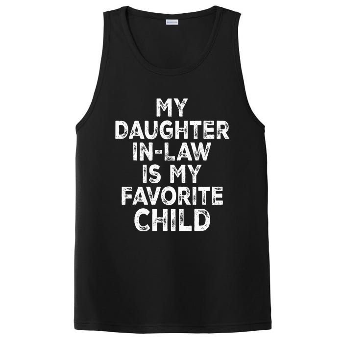 My Daughterinlaw Is My Favorite Child Fathers Day Funny PosiCharge Competitor Tank