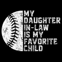 My Daughter In Law Is My Favorite Child Mother Baseball Impact Tech Backpack