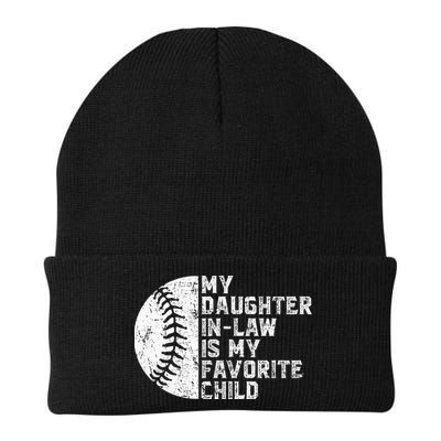 My Daughter In Law Is My Favorite Child Mother Baseball Beanie