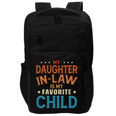 My Daughter In Law Is My Favorite Child Vintage Impact Tech Backpack