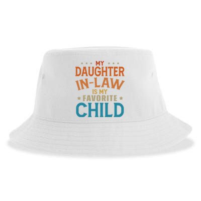 My Daughter In Law Is My Favorite Child Vintage Sustainable Bucket Hat