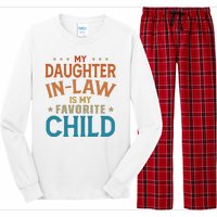 My Daughter In Law Is My Favorite Child Vintage Long Sleeve Pajama Set